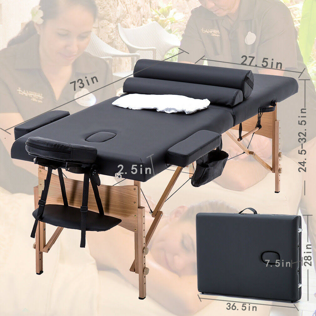 Portable Facial Spa Bed with Sheet and Cradle Cover O268