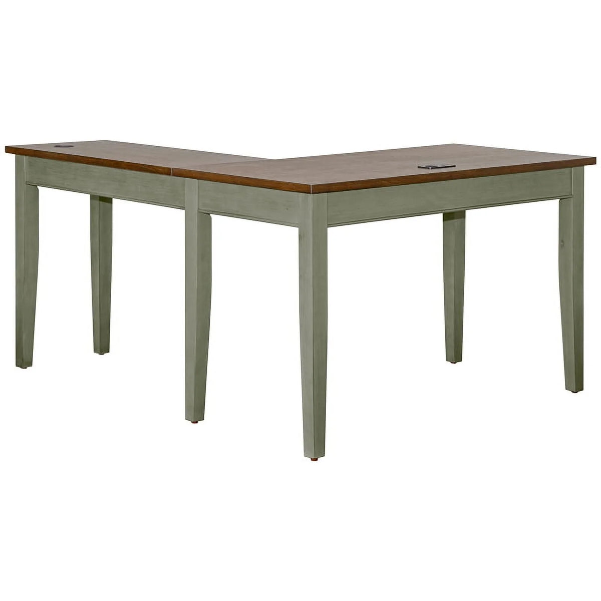 L-shaped Wood Writing Desk X814