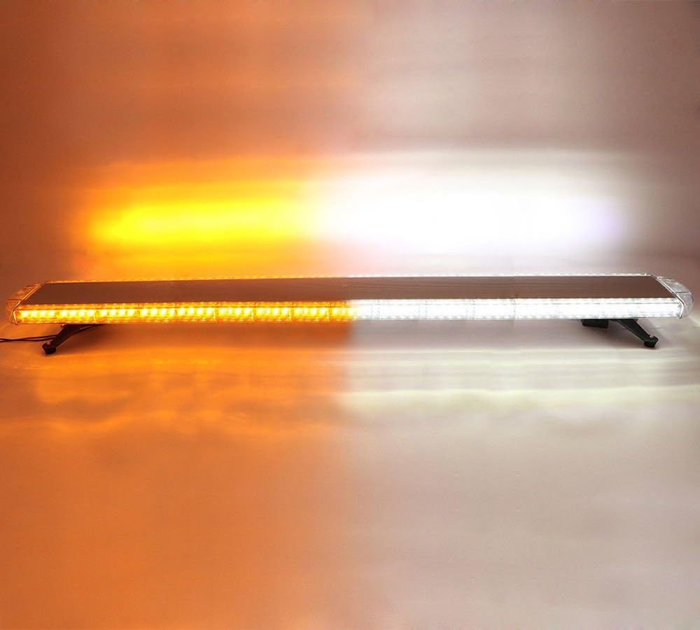 Amber LED Strobe Warning Light Bar D14360