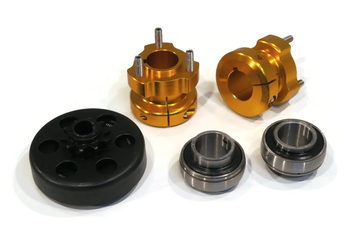 36 Inch Shaft Kit for Drift Trike Bikes with Bearing Hanger & Race Hubs V57215