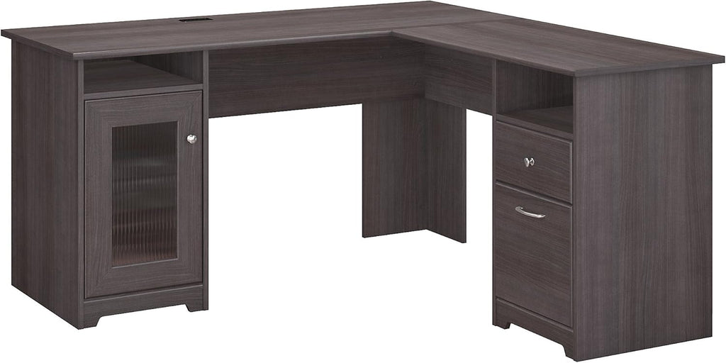 White L Shaped Computer Desk O64487
