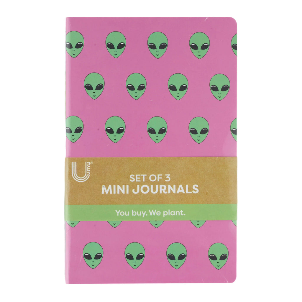 Set of 3 Mini Paper Journals H1661