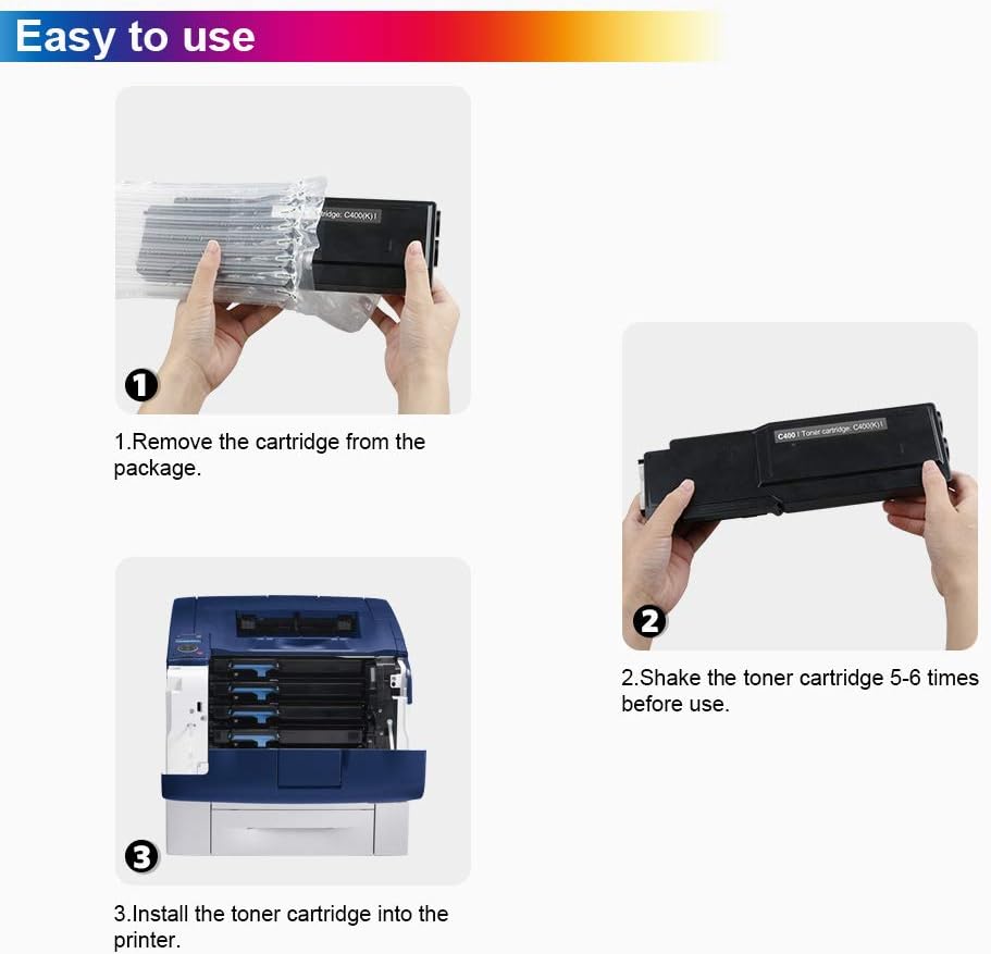 Remanufactured Toner Cartridges 4-Pack KCMY J583