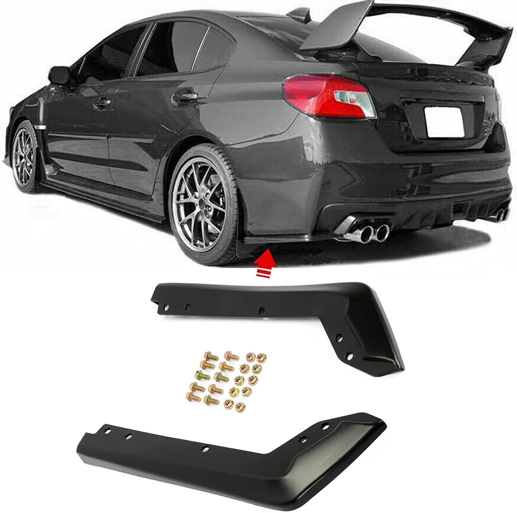 2Pcs Rear Bumper Lip Spoiler Valance Cover J59378