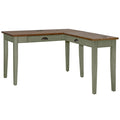 L-shaped Wood Writing Desk X814