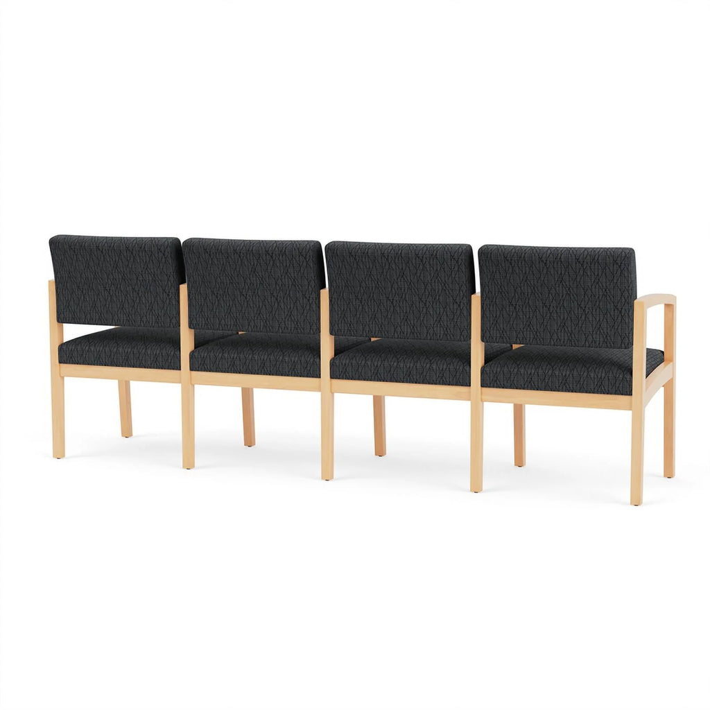 4-Seat Fabric Tandem Seating C92680