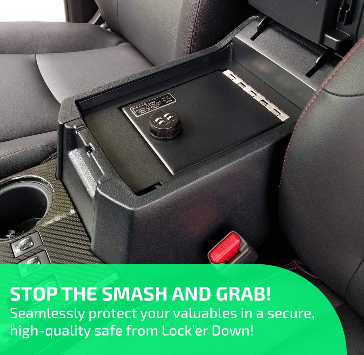 Console Safe with 4 Digit Combo L75247
