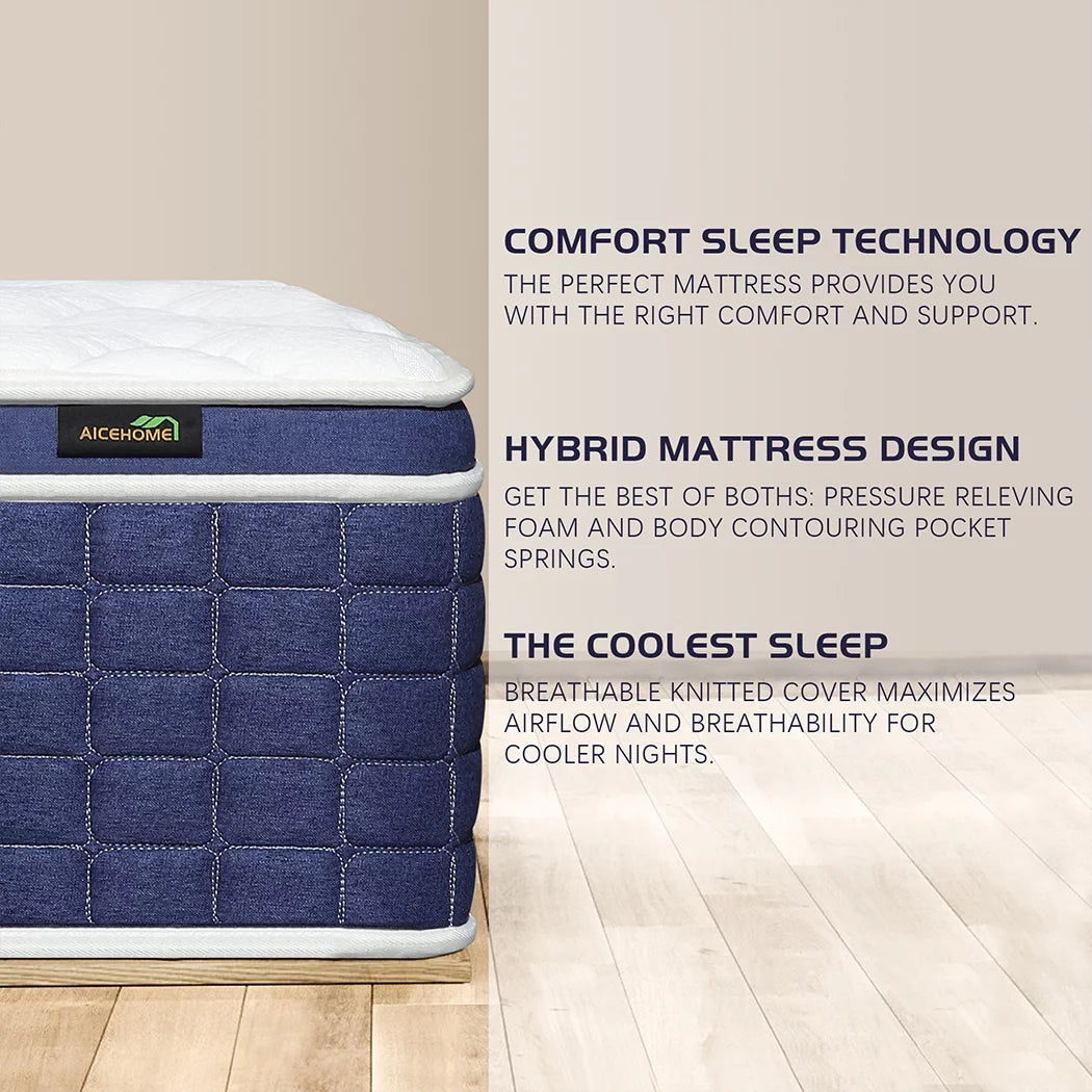 14 inch Hybrid Queen Mattress U925