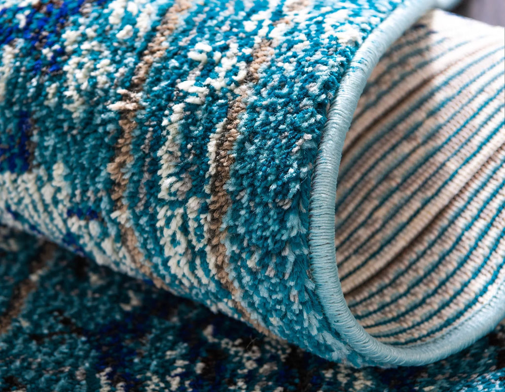 Light Blue 2' x 3' Medium-Pile Rug V779392