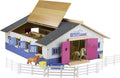 Wooden 19 Piece Playset with 2 Horses 1:32 Scale Z211275