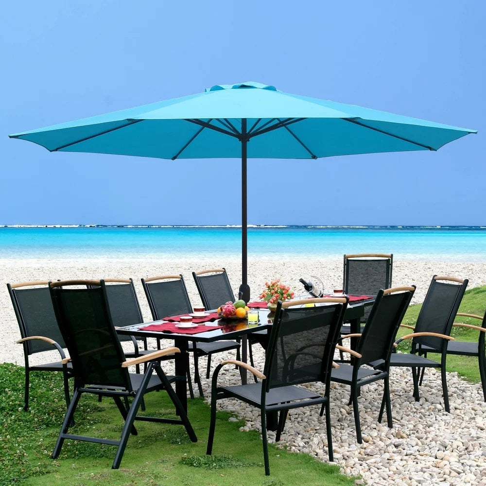11ft Patio Umbrella with Crank W198