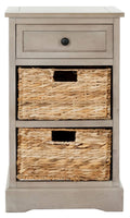 Grey Storage Side Table S357792