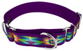 Tie Dye Flowers Martingale Dog Collar, 1 1/2 inch, Large Y765