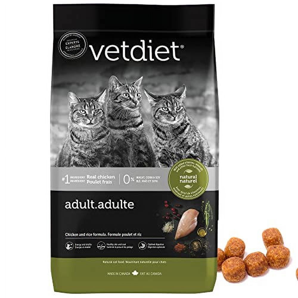 Chicken and Rice Cat Food, 7 lb I906174
