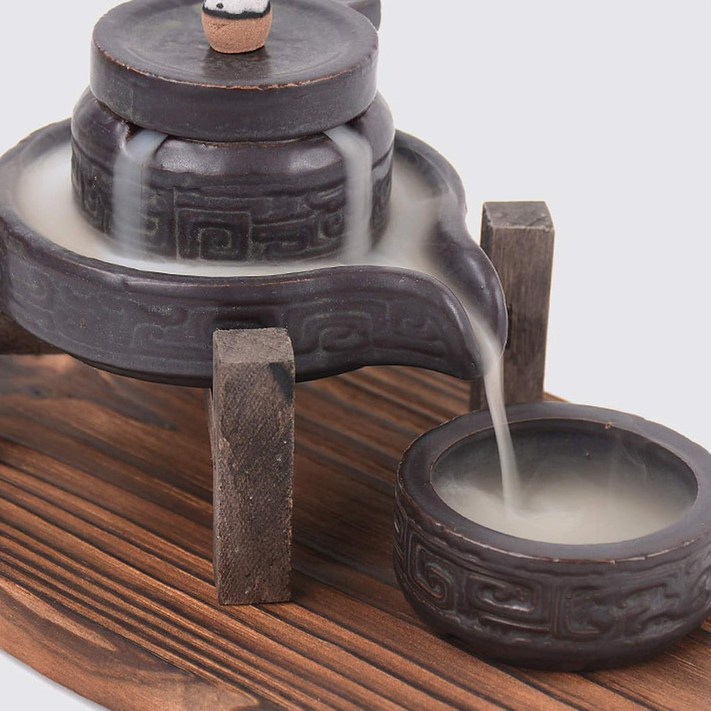 Handmade Ceramic Backflow Incense Burner C864635