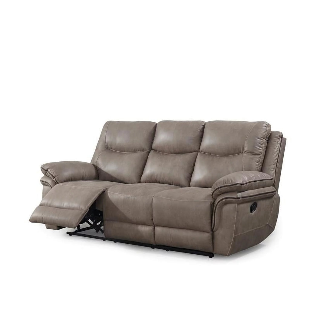 Sand Sofa and Loveseat Recliner 2-Piece Set C45814