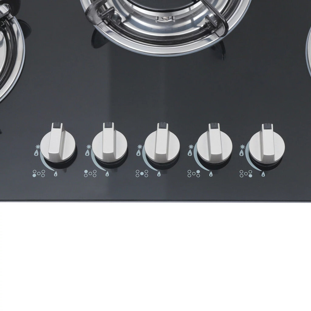 30 Built in Tempered Glass 5 Burners Gas Cooktop G334422