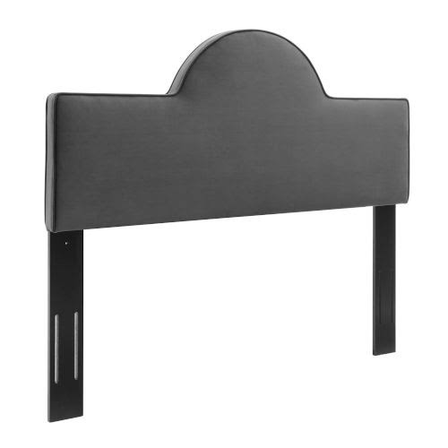 Charcoal Grey Velvet King & Cal.King Headboard P8623