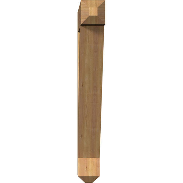 Traditional Craftsman Smooth Bracket, Western Red Cedar P238402