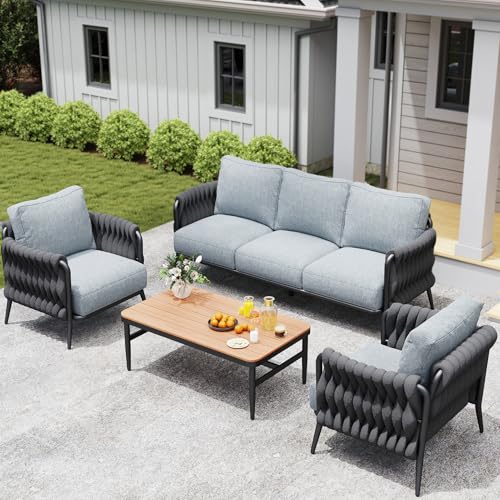 6-Piece Outdoor Patio Furniture Set with Coffee Table C8621