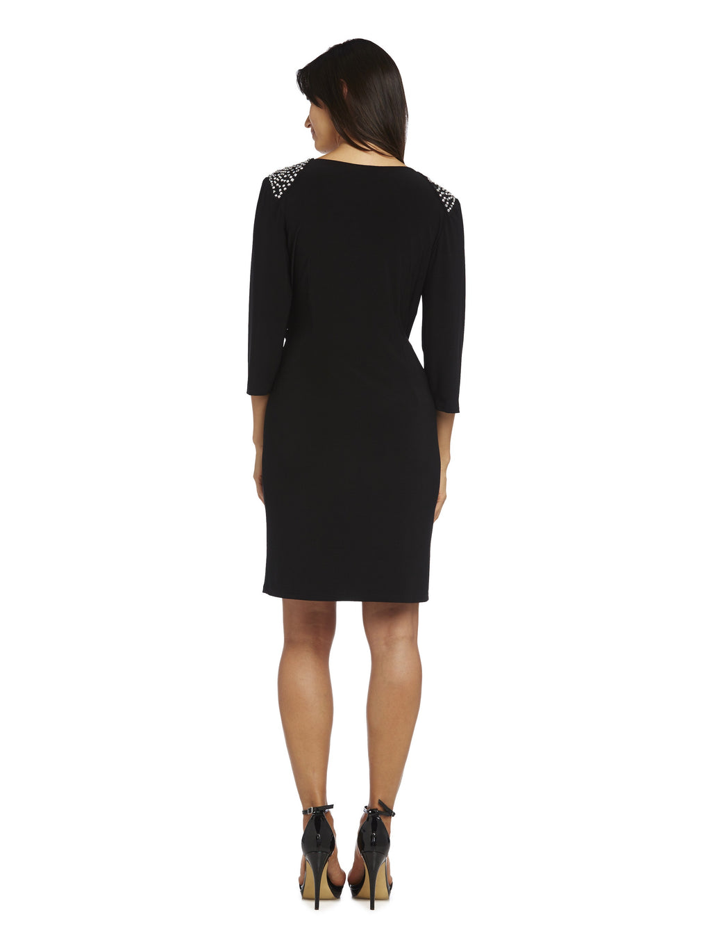 Black Jersey Dress R989