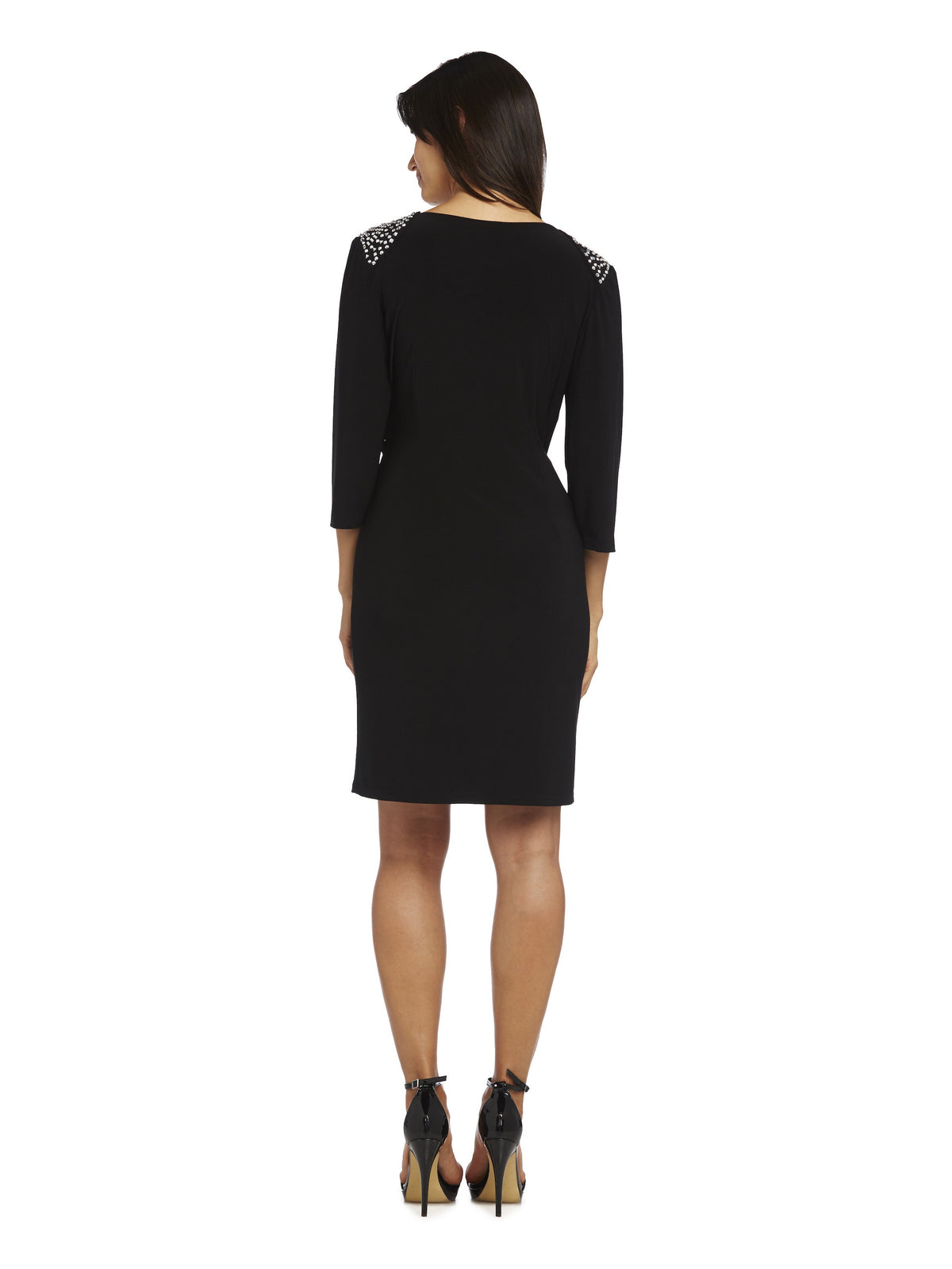 Black Jersey Dress R989