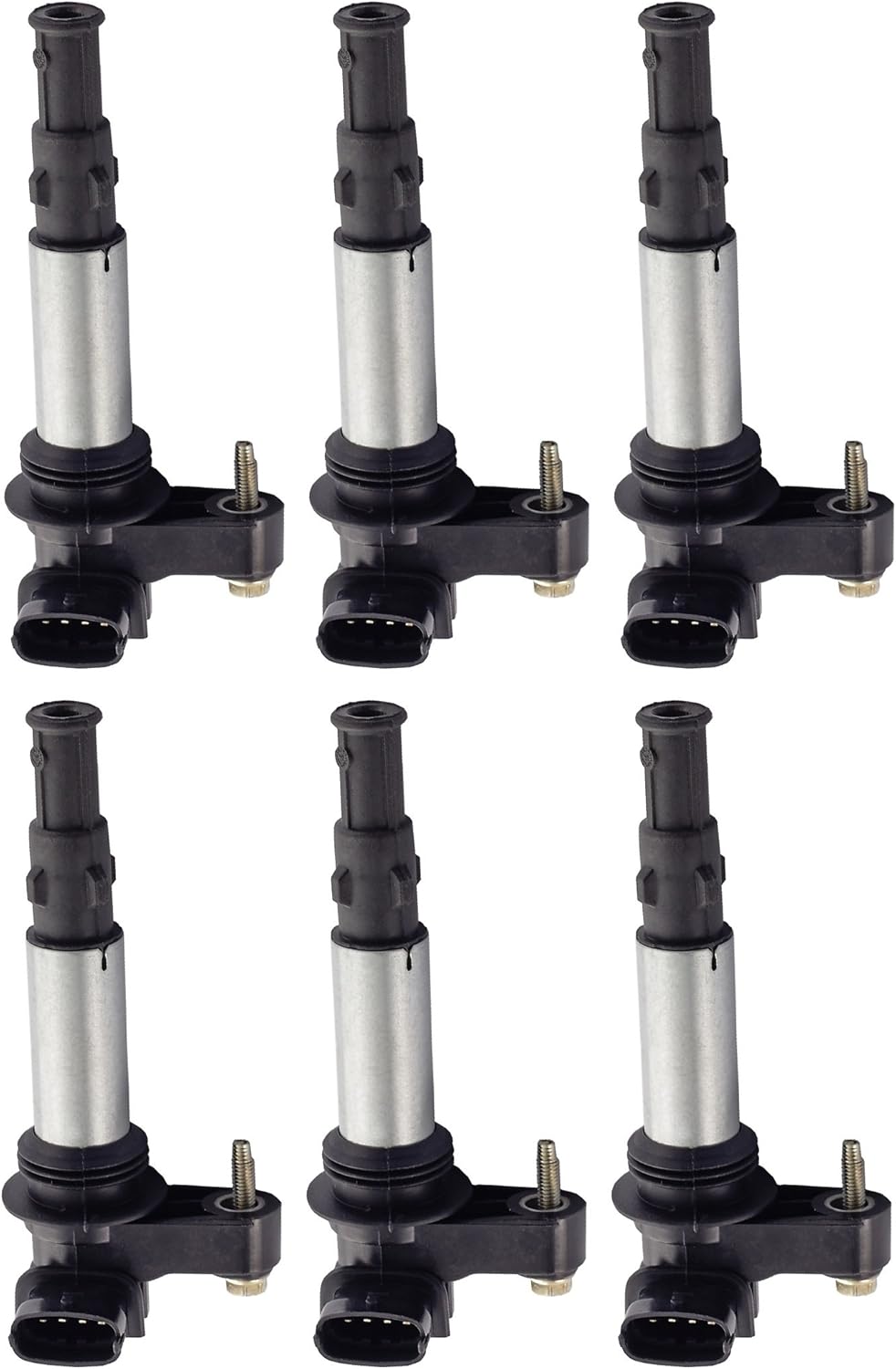 Set of 6 Ignition Coil Pack Compatible with V6 2.8L 3.6L Replacement N446505