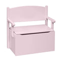 Soft Pink Toy Box Bench J729