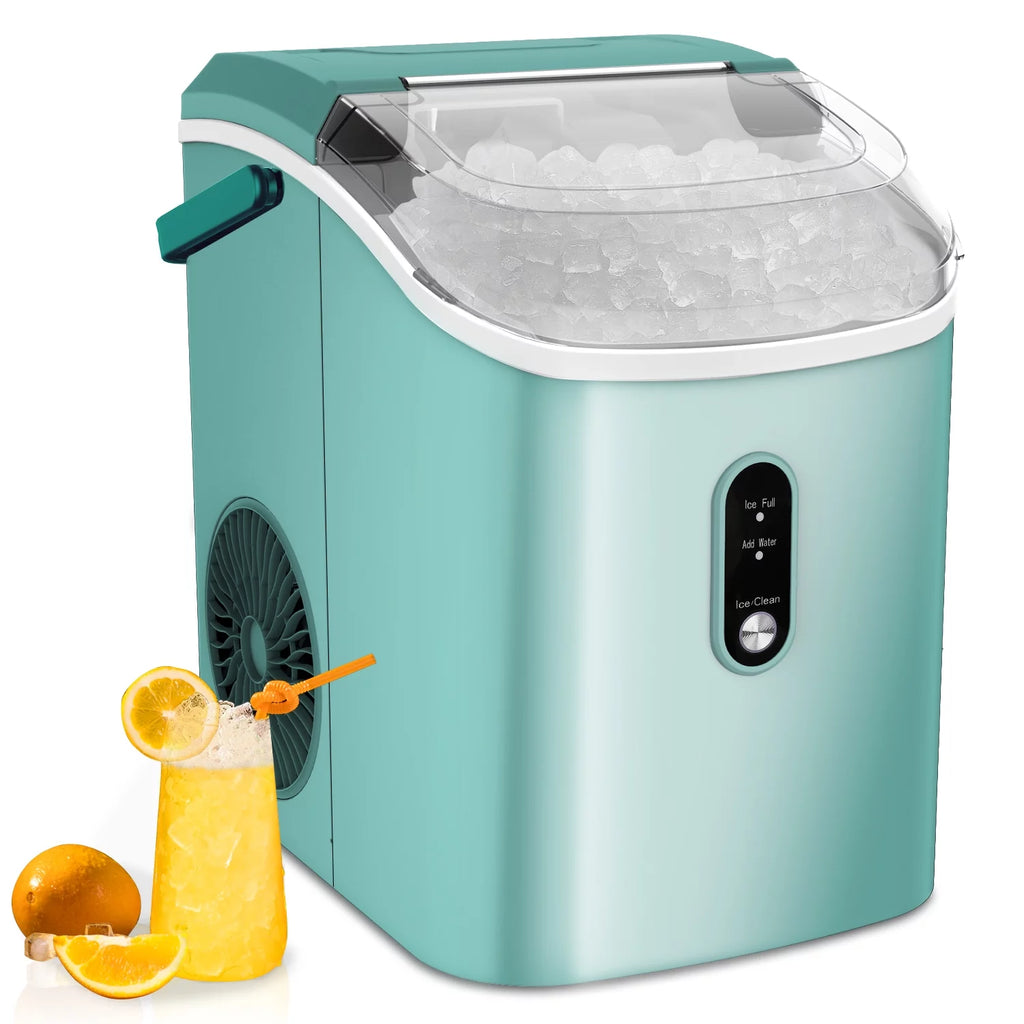 33lbs Countertop Nugget Ice Maker with Scoop S79396