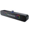 Bluetooth Speaker with 26W HD Sound, Portable Speaker Up to 30H Playtime, AUX&TF-Card&USB Input, LED Lights, Speakers Bluetooth 5.3 Wireless, (Black) Y2422