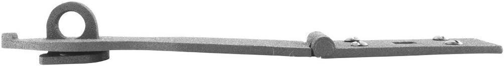 Black Wrought Iron Hasp Lock 8.5 X 1.75 Powder Coated Pack of 10 O52765