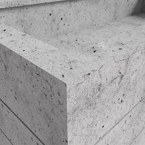 Rectangular Fiberstone and Clay Planter with Drainage Holes (Brown) C245136