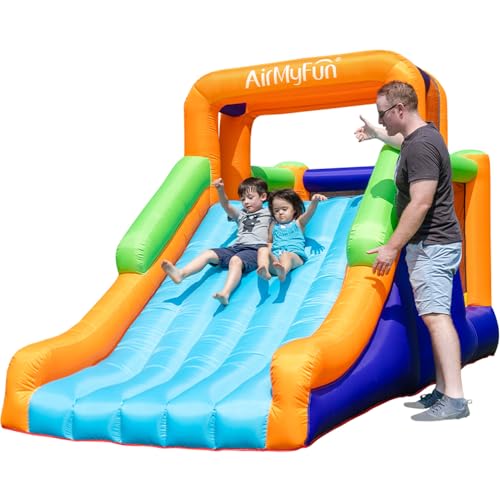 Bounce House with Slide Inflatable Bouncy Castle Q96322