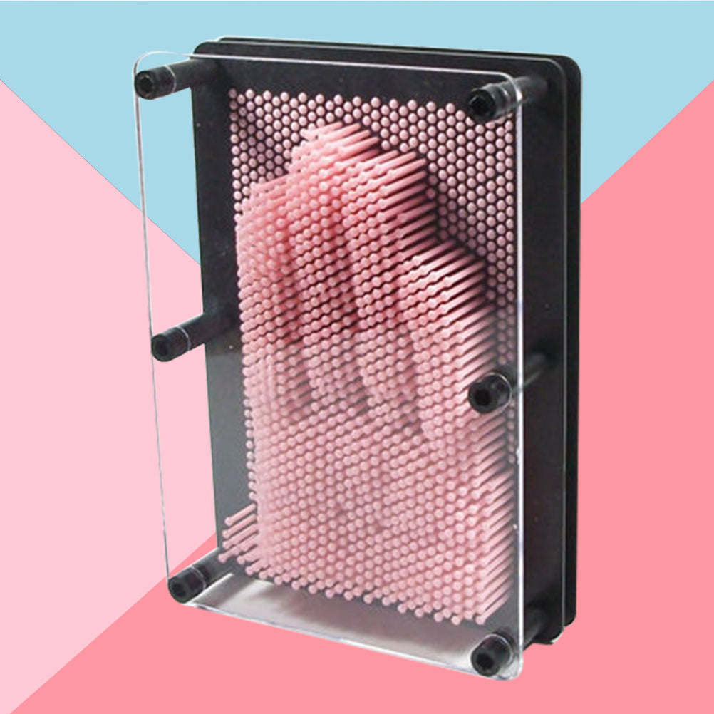 Pink 3-Dimensional Pin Art Board Small Size E59810