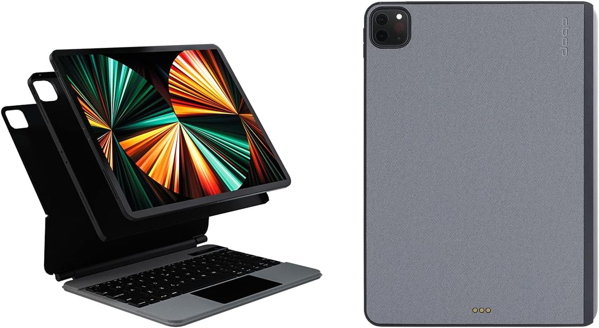 Magnetic Backlit Keyboard Case with Touchpad F8649