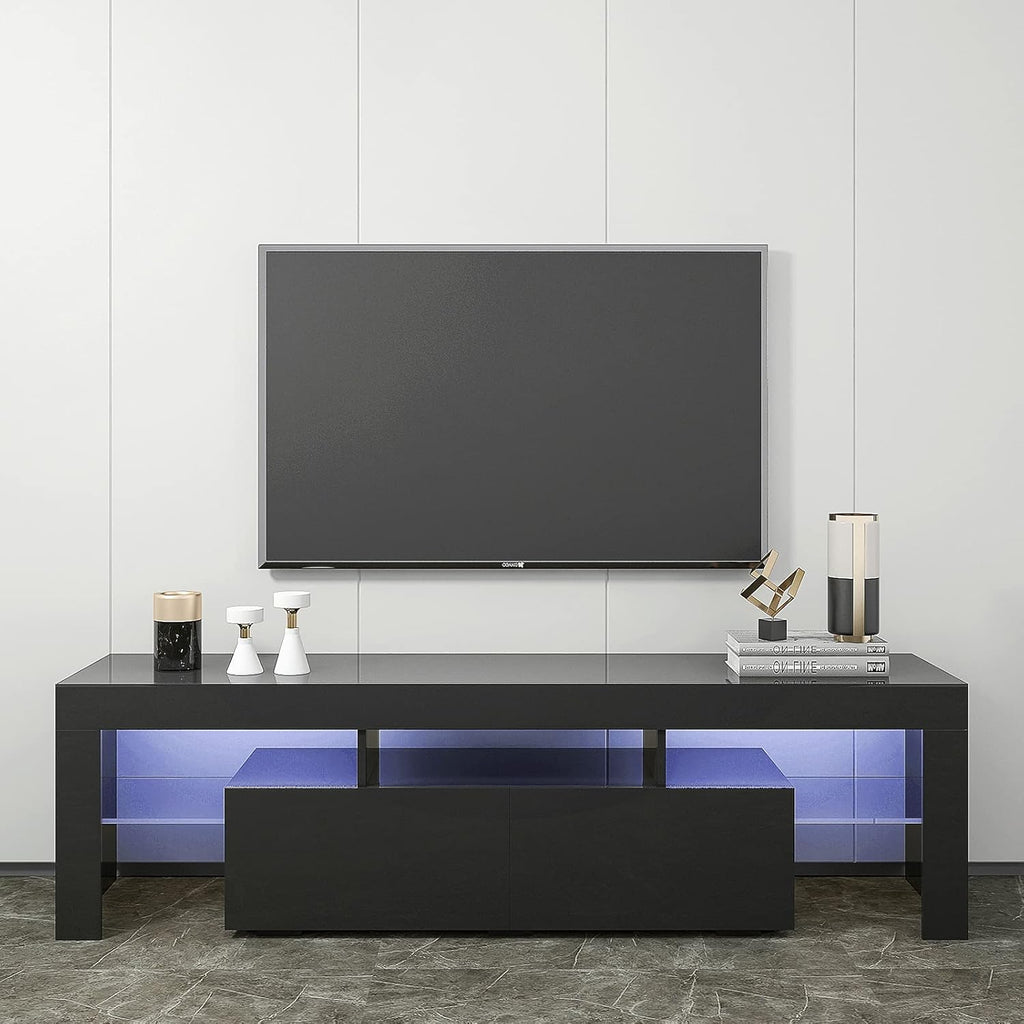 Warm White Wood TV Stand C73015