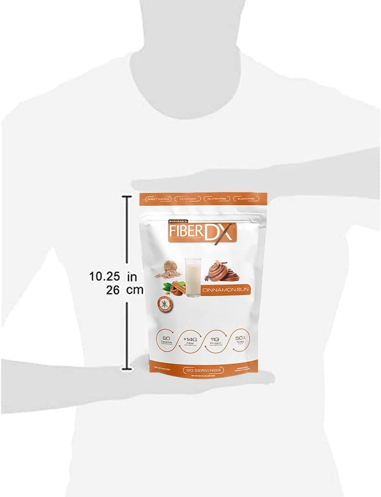 Fiber Supplement, Cinnamon Bun, 600g W869