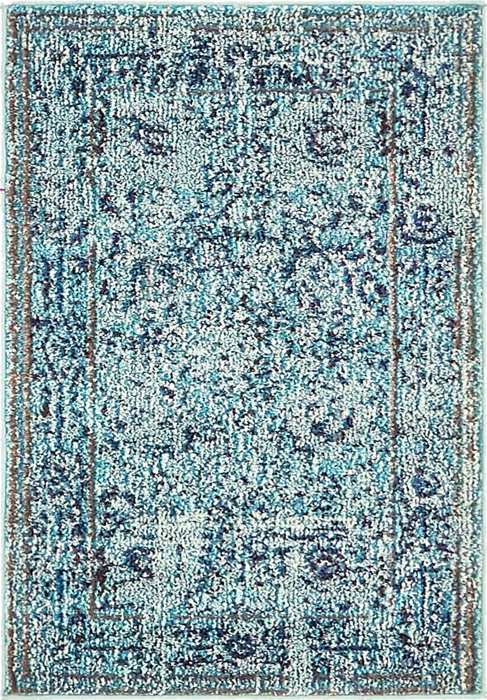 Light Blue 2' x 3' Medium-Pile Rug V779392