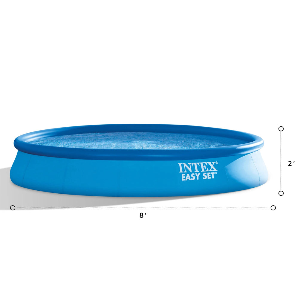 15ft x 33in Inflatable Swimming Pool with Filter Pump G557
