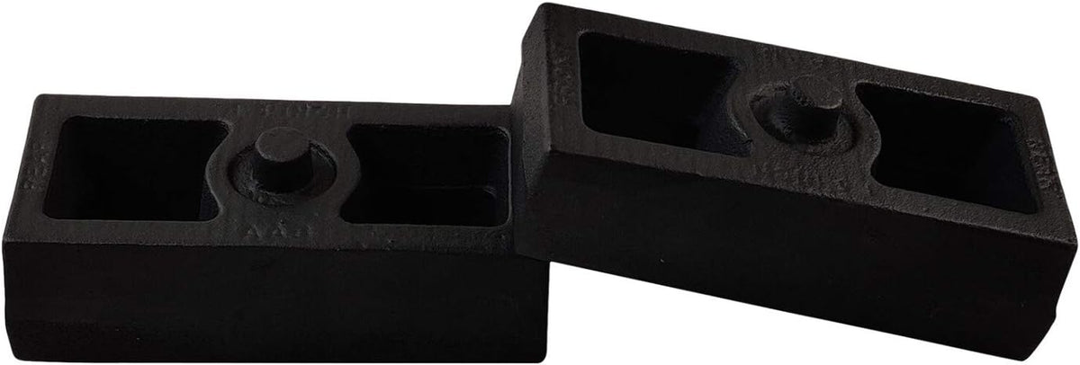 1.5 Rear Suspension Lift Cast Iron Blocks with 12.5 Square Leaf Spring Axle U Bolts M63353