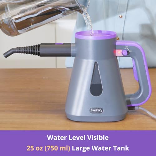 1200W Handheld Steam Cleaner with 14-Piece Kit Grey F582