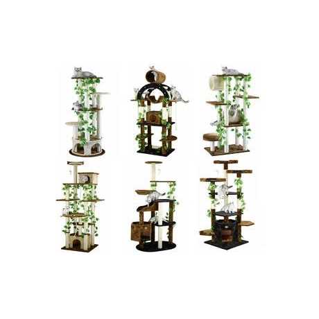 61 Cat Tree House Furniture with Leaves N843