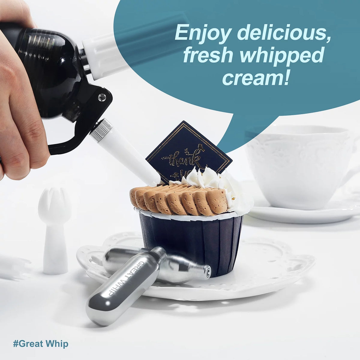 50 Pcs Whipped Cream Chargers V607083