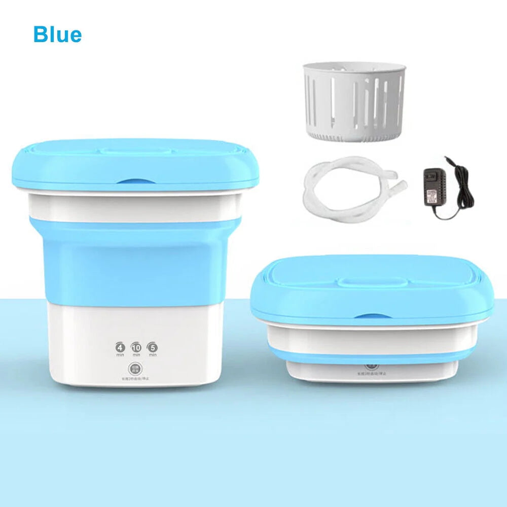 Mini Folding Washing Machine with Dryer Bucket V980