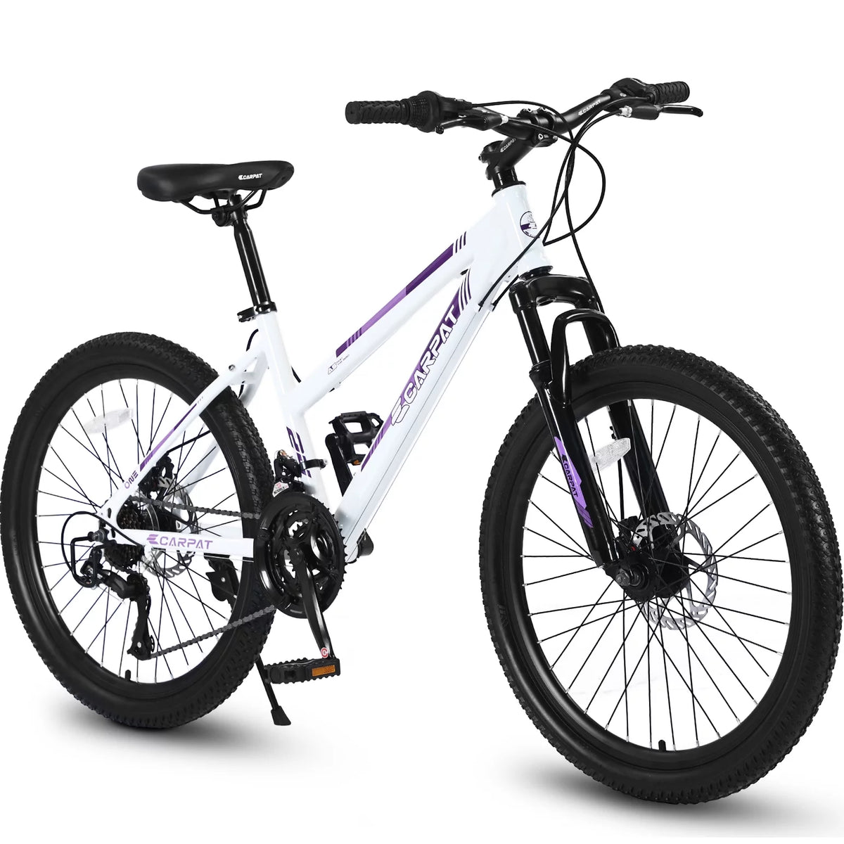 24 inch Kids Mountain Bike with Disc Brakes & 21 Speed E494