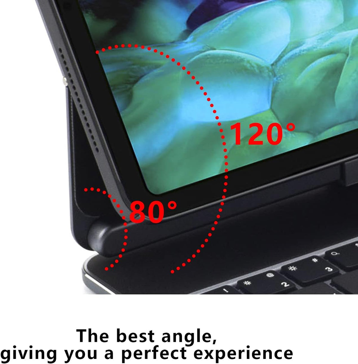 Magnetic Backlit Keyboard Case with Touchpad F8649