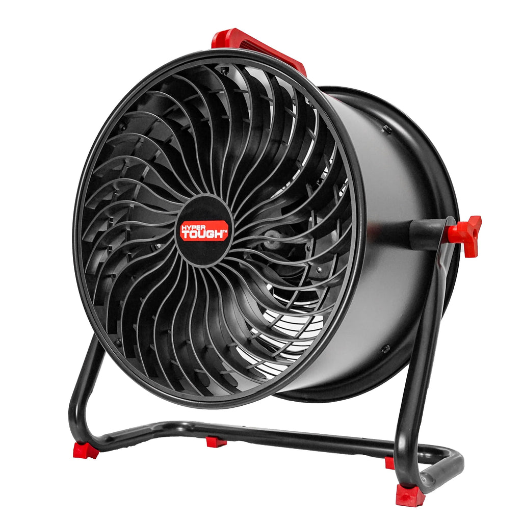 Black & Red 16 inch 2-Speed Turbo Drum Fan O212