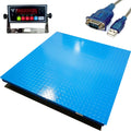 Heavy Duty Industrial Pallet Floor Scale with Digital Display Indicator (24x24) E346262