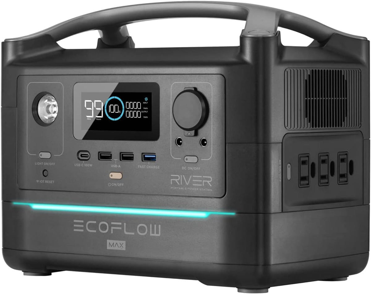 Portable Power Station 576Wh 600W AC Outlets L291