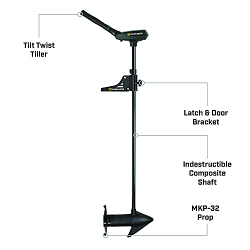 55 Lb. Thrust 52 In. Shaft Electric Trolling Motor S41153